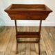 Table de chevet meuble d'appoint en chêne fin XIXème