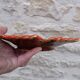 Vintage 1950 Vallauris flamed ceramic ashtray