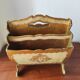 Porte-revue vintage Florentin en bois