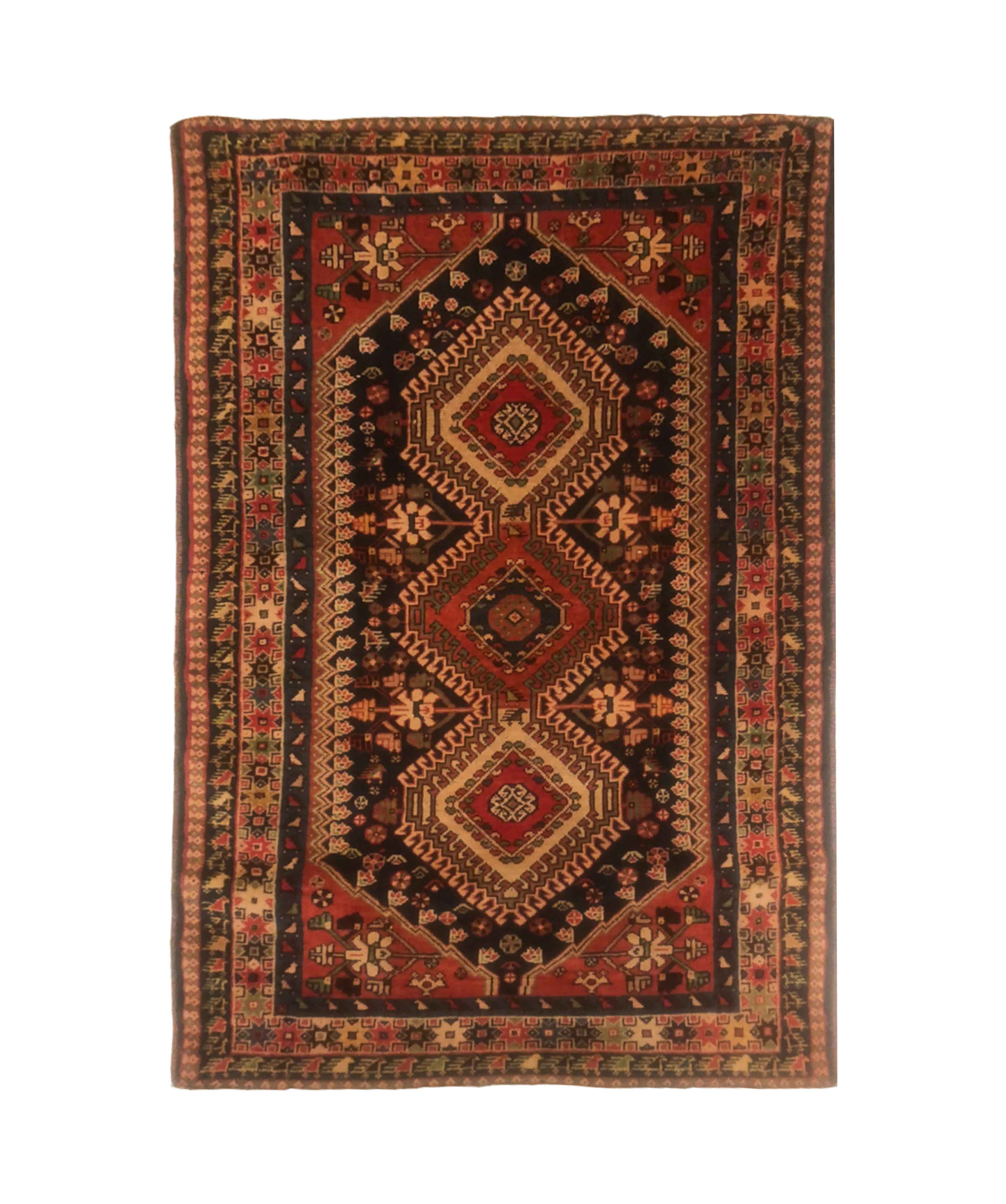 Handmade persian carpet 104x155cm