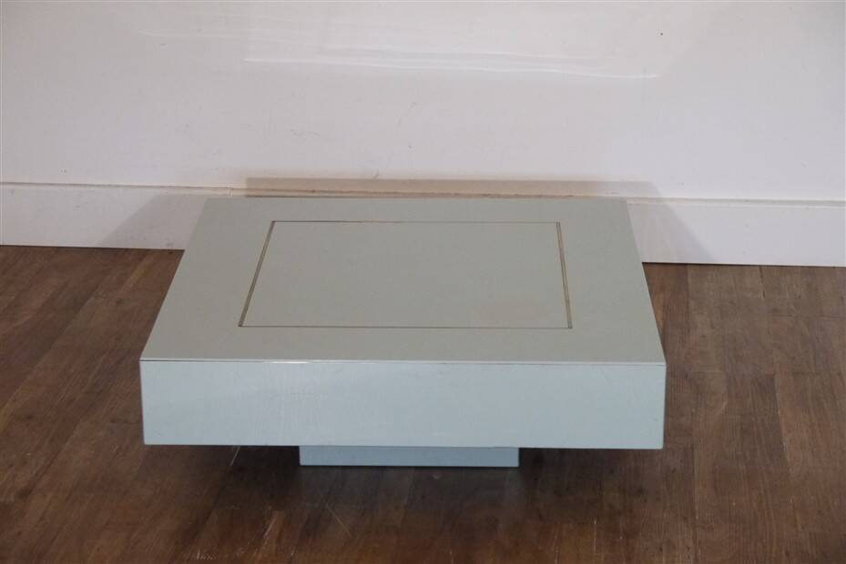 Table basse laquée de ligne roset 1970