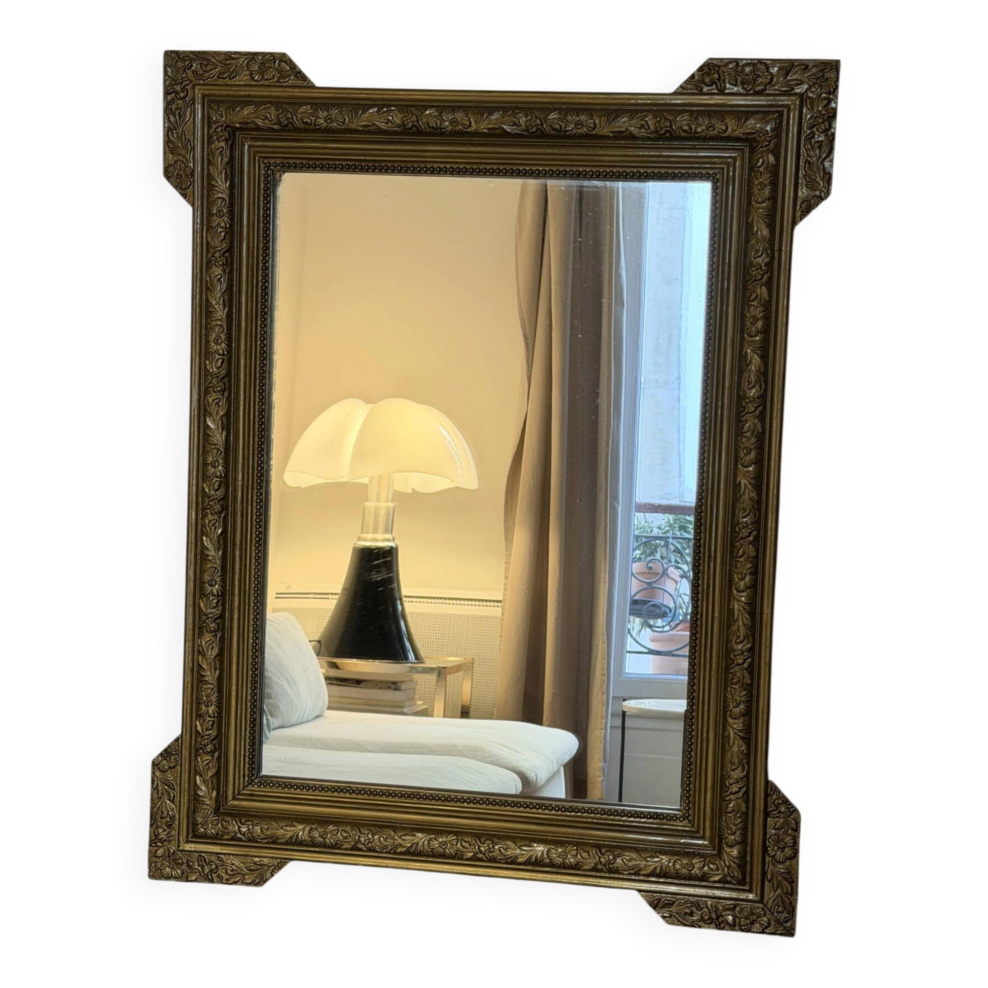 Miroir Napolitain doré - 56xH73cm