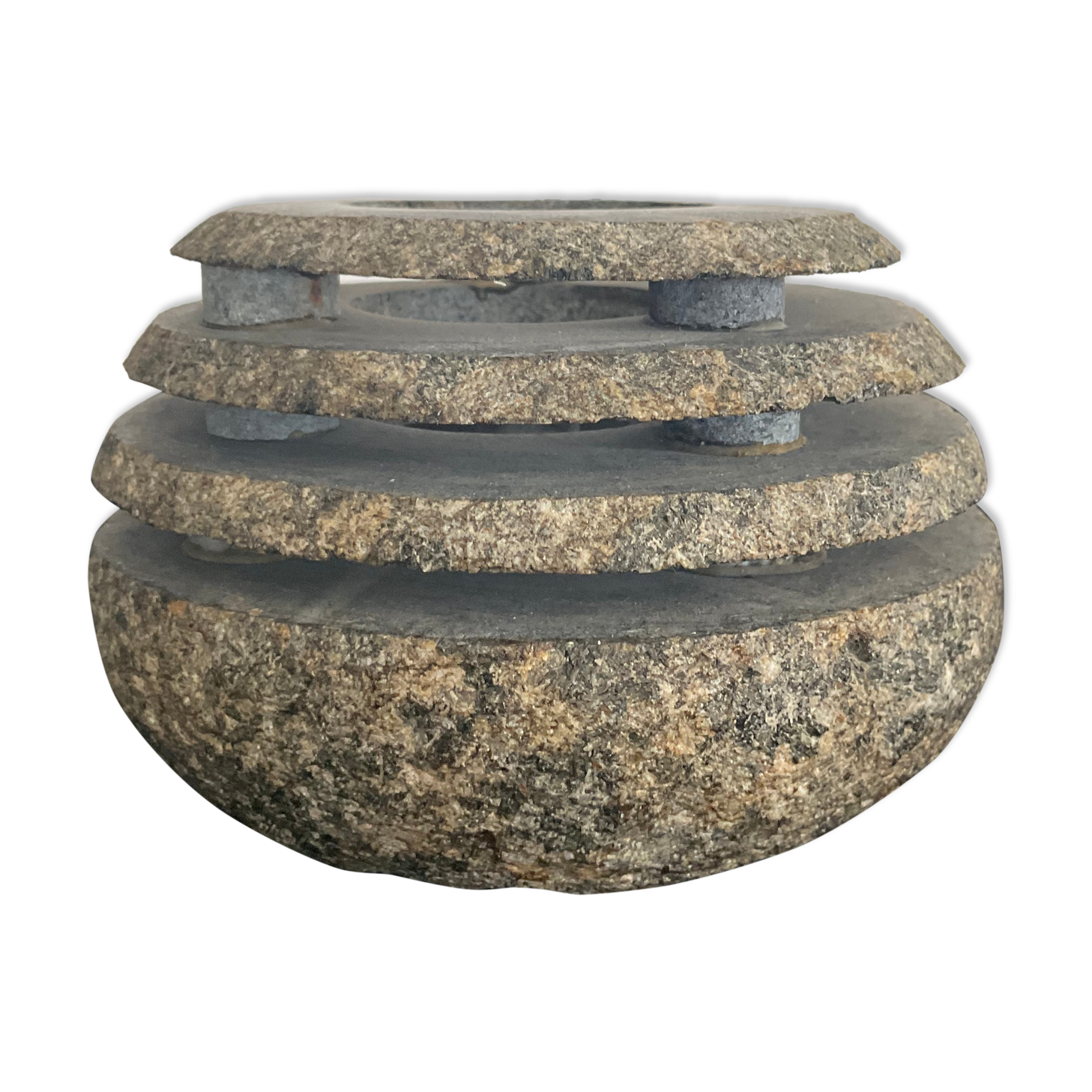 Vintage brutalist candle holder