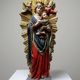 Antique statuette of the Virgin Mary of Perpetual Help, Roman cardboard, Raffl, Paris