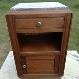 Art deco bedside on marble