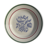 Gien model Amilly earthenware plate diam 22.5 cm