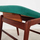 Teak footstool, Danish design, 1970s, production: Denmark