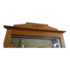 large mirror in oak and marquetry, 1950