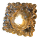 Smoked glass bubble wall light by Helena Tynell circa 1970