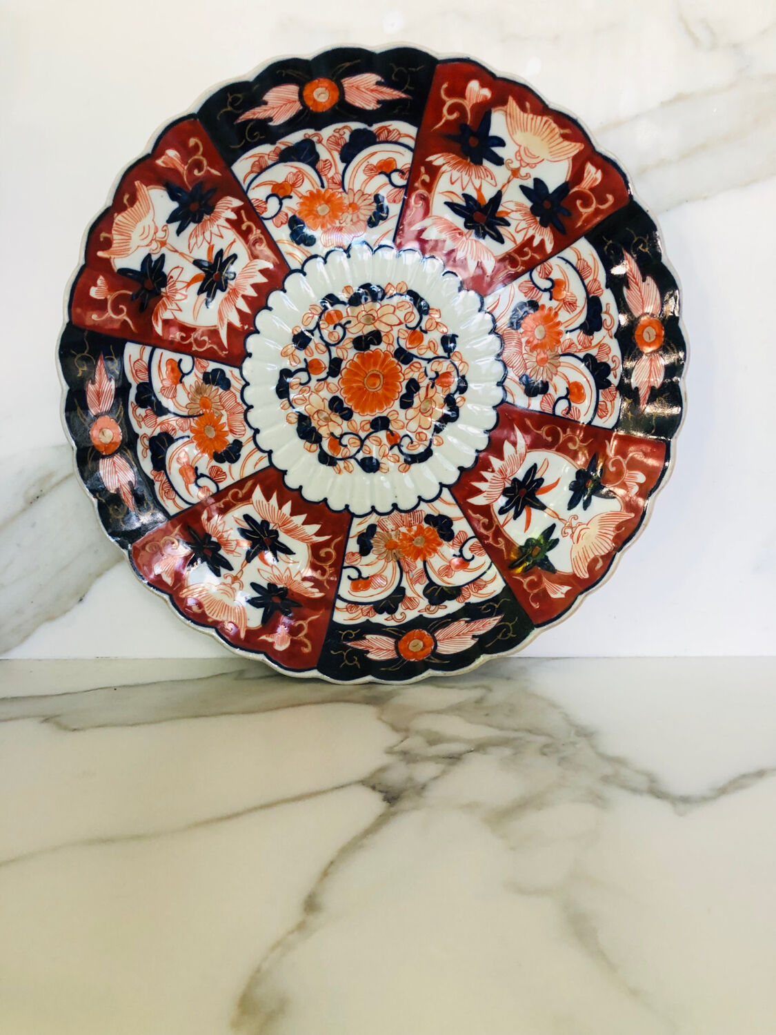 Dish Imari XIXth Japan
