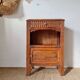 Bedside table - Art Deco wooden side table