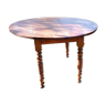 Walnut round table