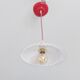 Suspension opaline blanche