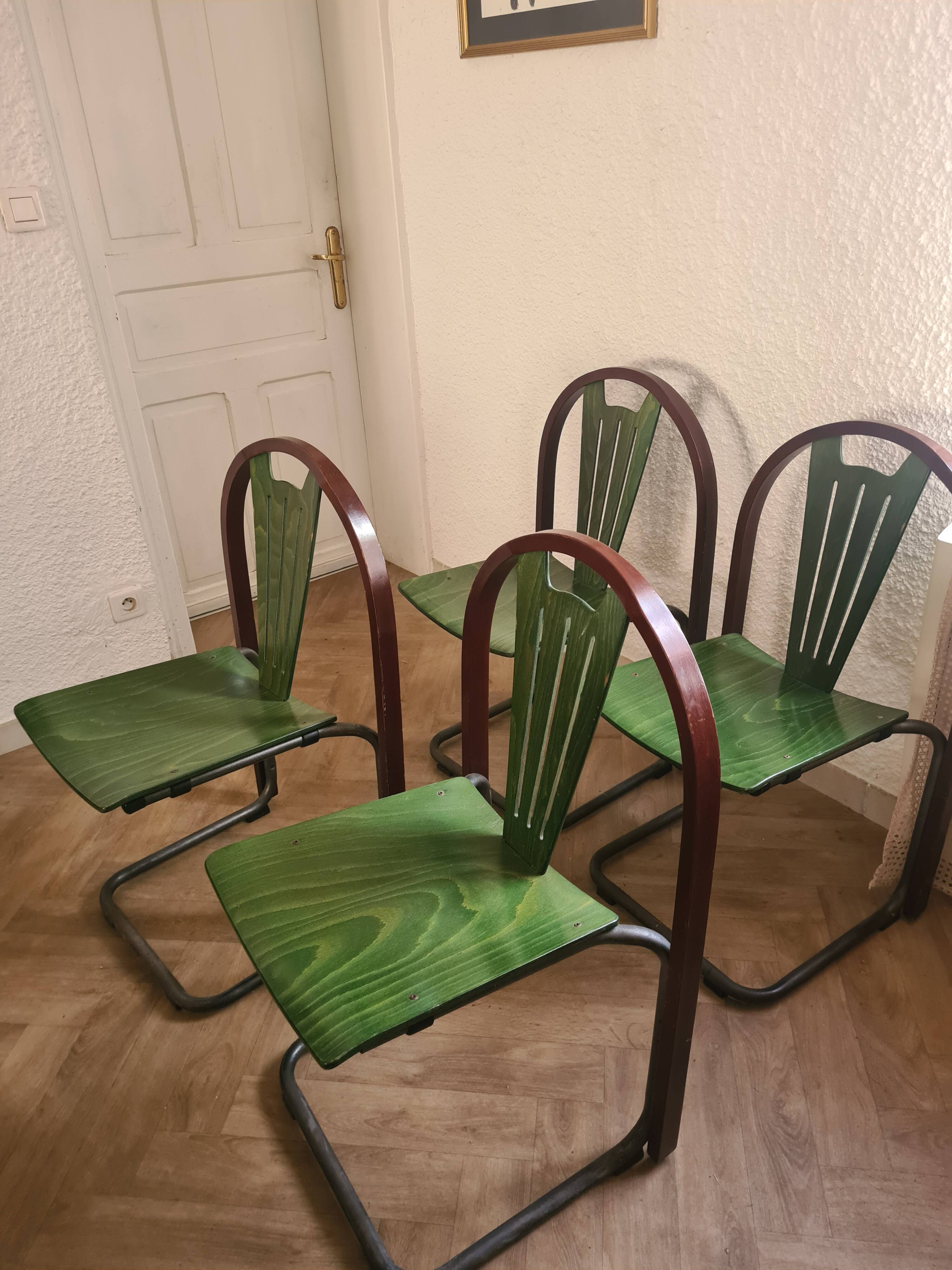 Lot de 4 chaises Baumann Argos