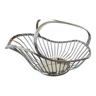 Bottle cradle in silver metal, Gallia for Christofle