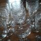 10 verres anciens des années 1930 à vin