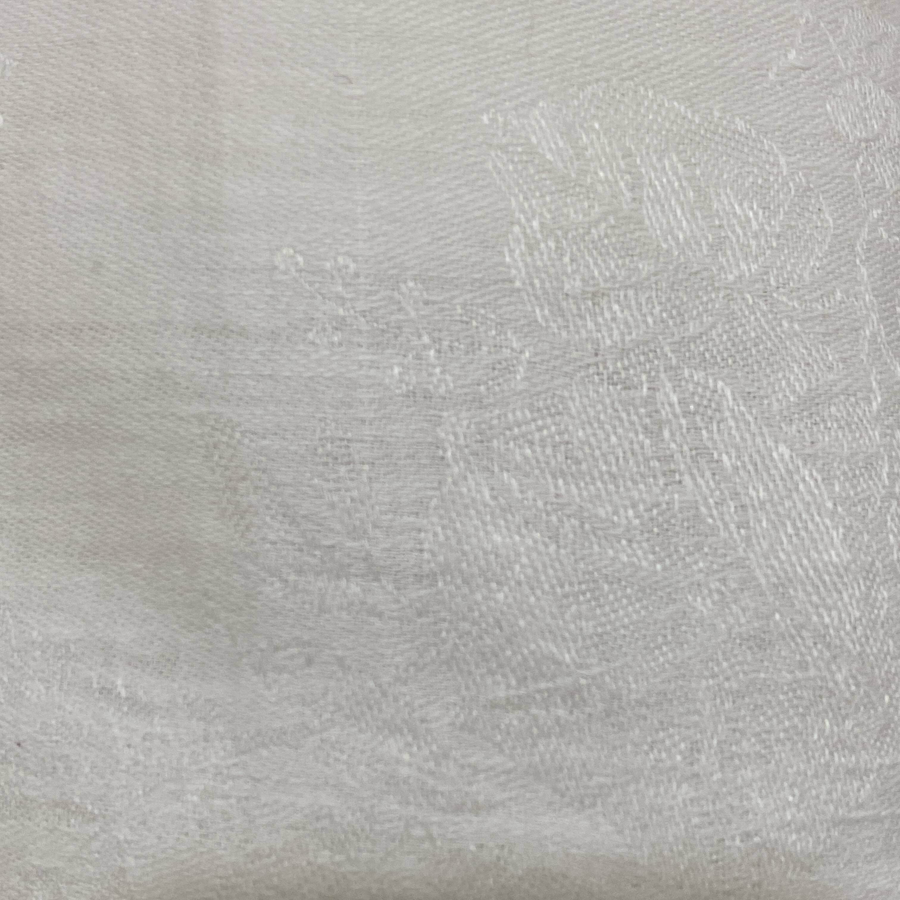 Old linen drapery with monogram and bird by Georges Braque