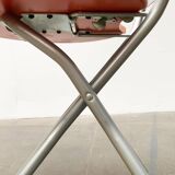 Set of postmodern folding chairs by Rutger Andersson