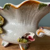 Bassano table planter, splashing flowers Italy