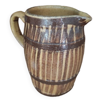 Antique terracotta pitcher