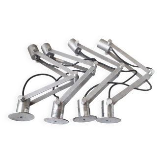 4 wall lights with articulated arm