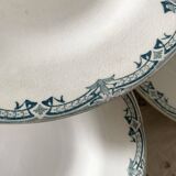Old soup plates Creil Montereau Labrador Cambrai