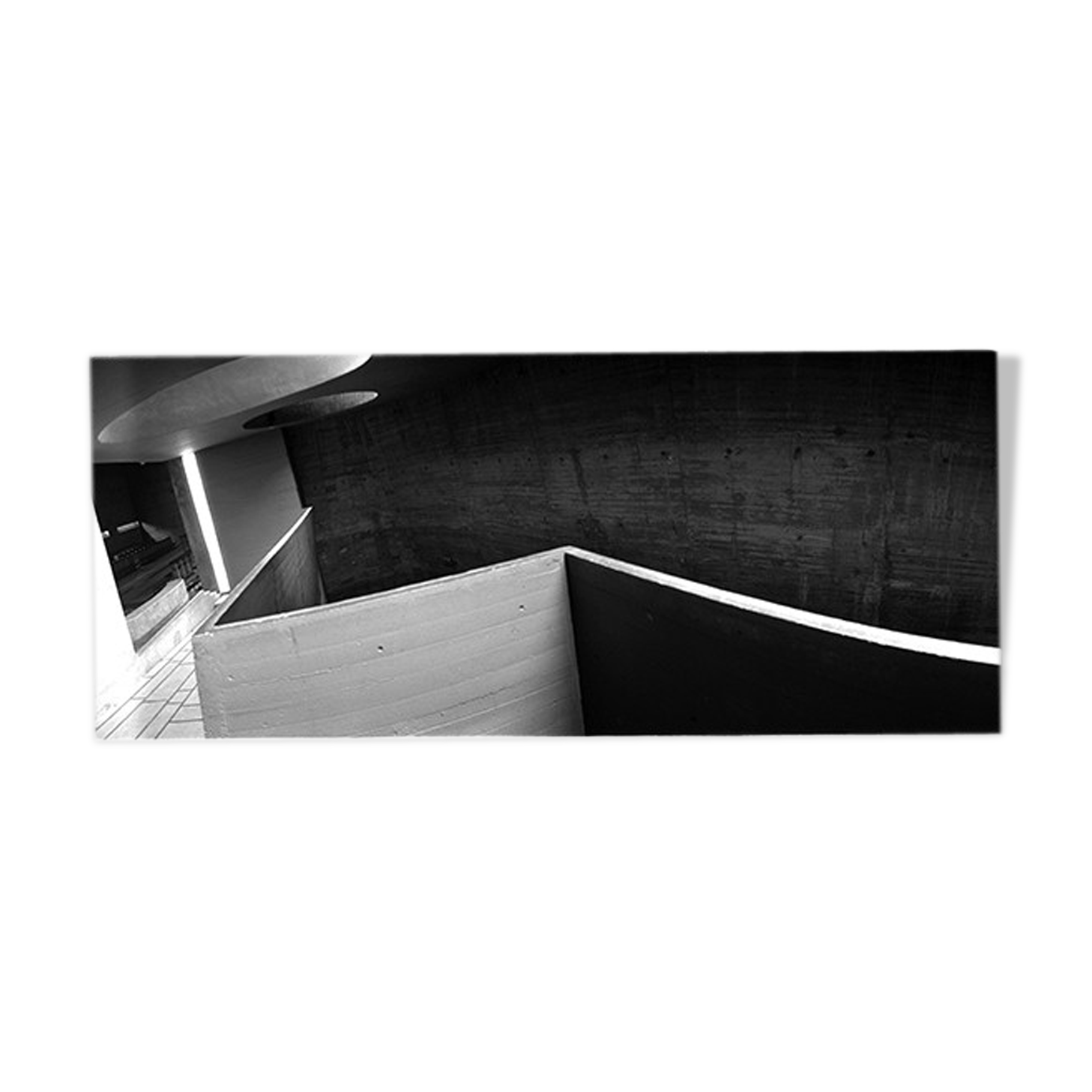 Convent of Tourette Le Corbusier Le Narthex