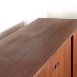 Very Large Danish Sideboard 255 cm in Teak 1960.