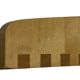 Vintage wooden wall shelve rack bookshelf in pinewood