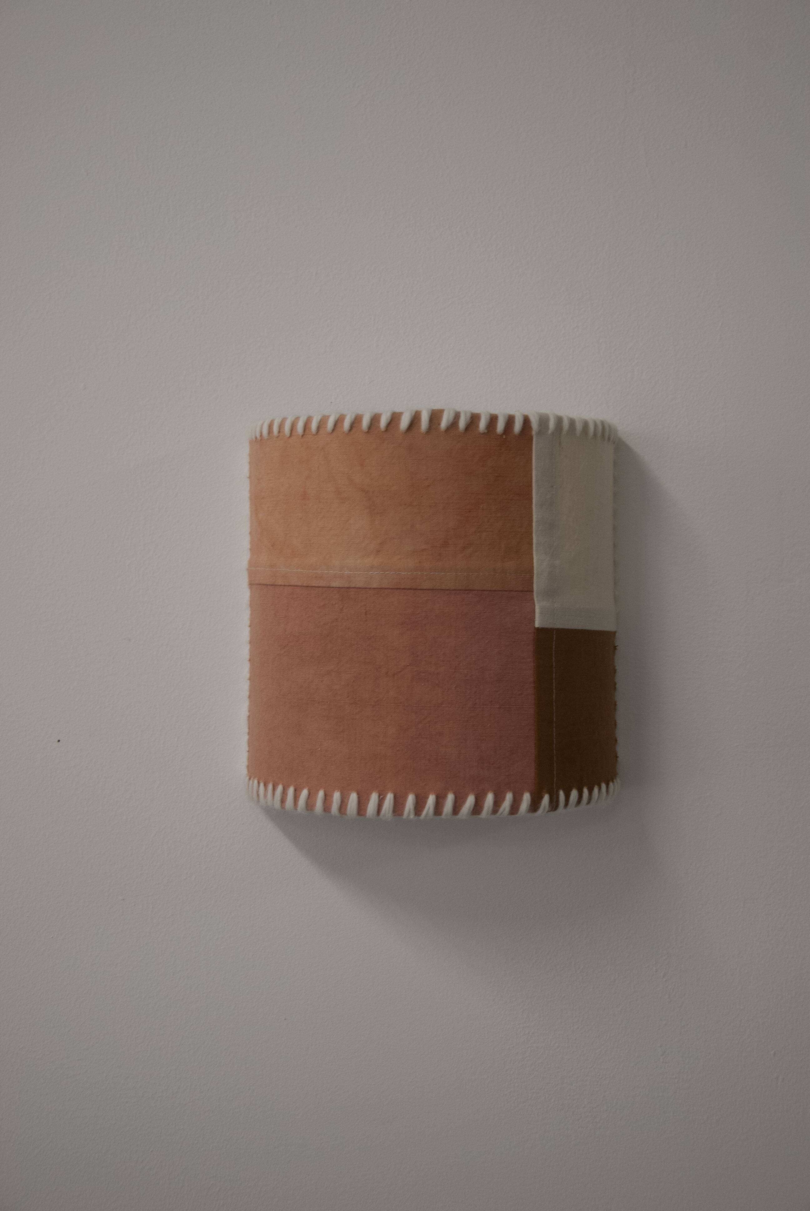 Large Rubia wall light - Shades of pinks and browns