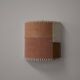 Large Rubia wall light - Shades of pinks and browns