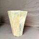 Vintage Brutalist Vase Signed Modern Contemporary Ceramics 70 Signed LB