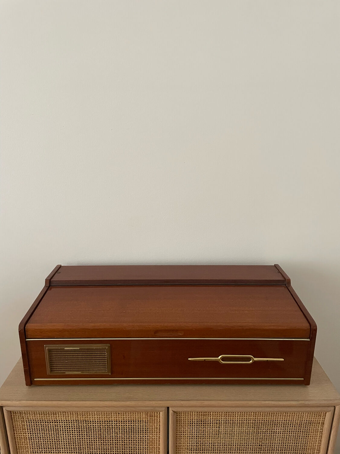 Vintage wooden piano