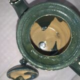 Coffee maker and pot set in Alsace stoneware