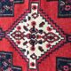 Tapis ancien senneh persan 108x148cm