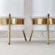 Paire de lampes vintage 1950 Parscot