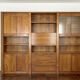 Bibliothèque Roche Bobois en bois massif
