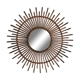 Rattan sun mirror - vintage 70