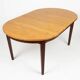 Scandinavian extendable dining table attributed to Hans Ehrlin for Tranås - 1980s