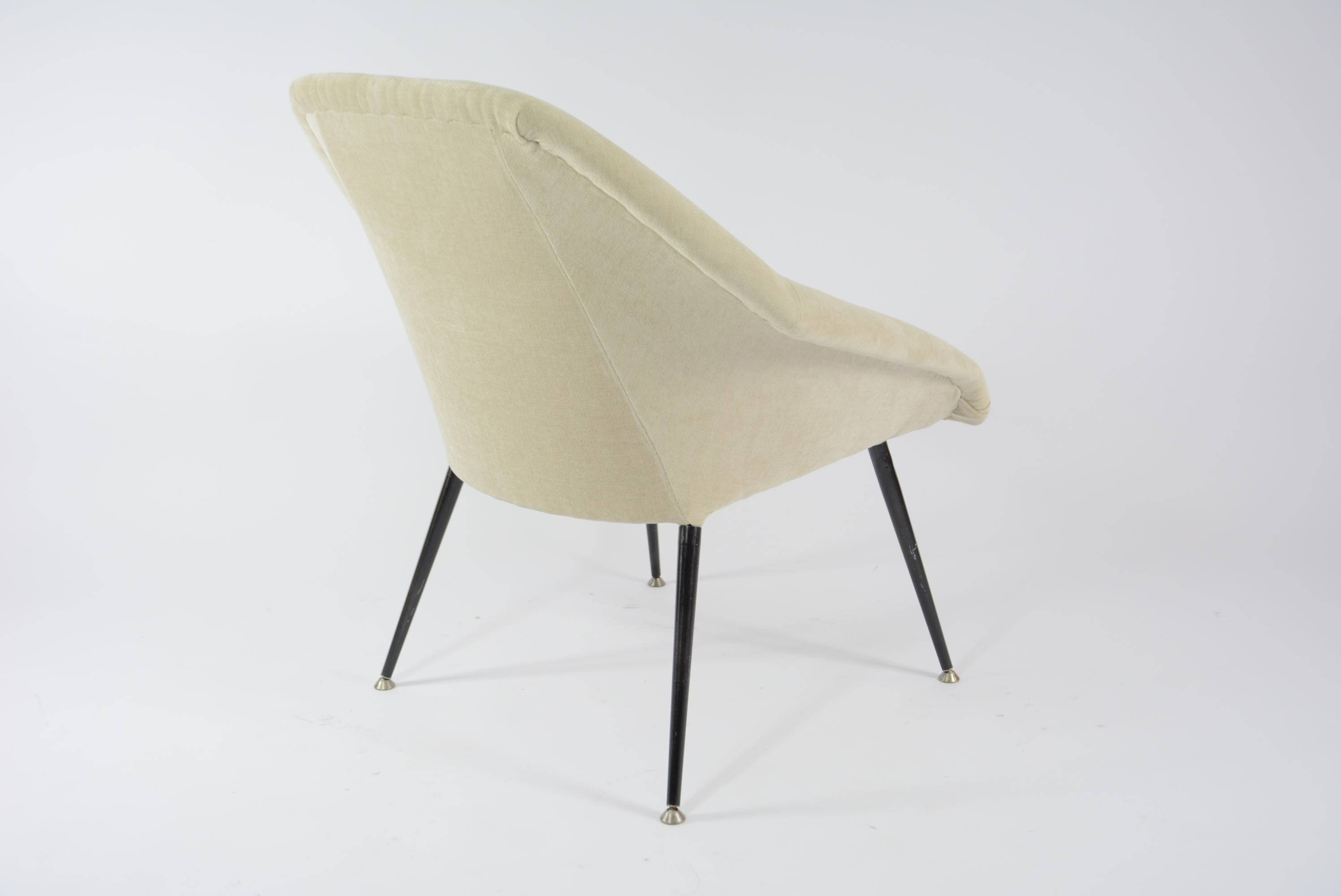 Coquille armchair cream/beige