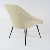 Coquille armchair cream/beige
