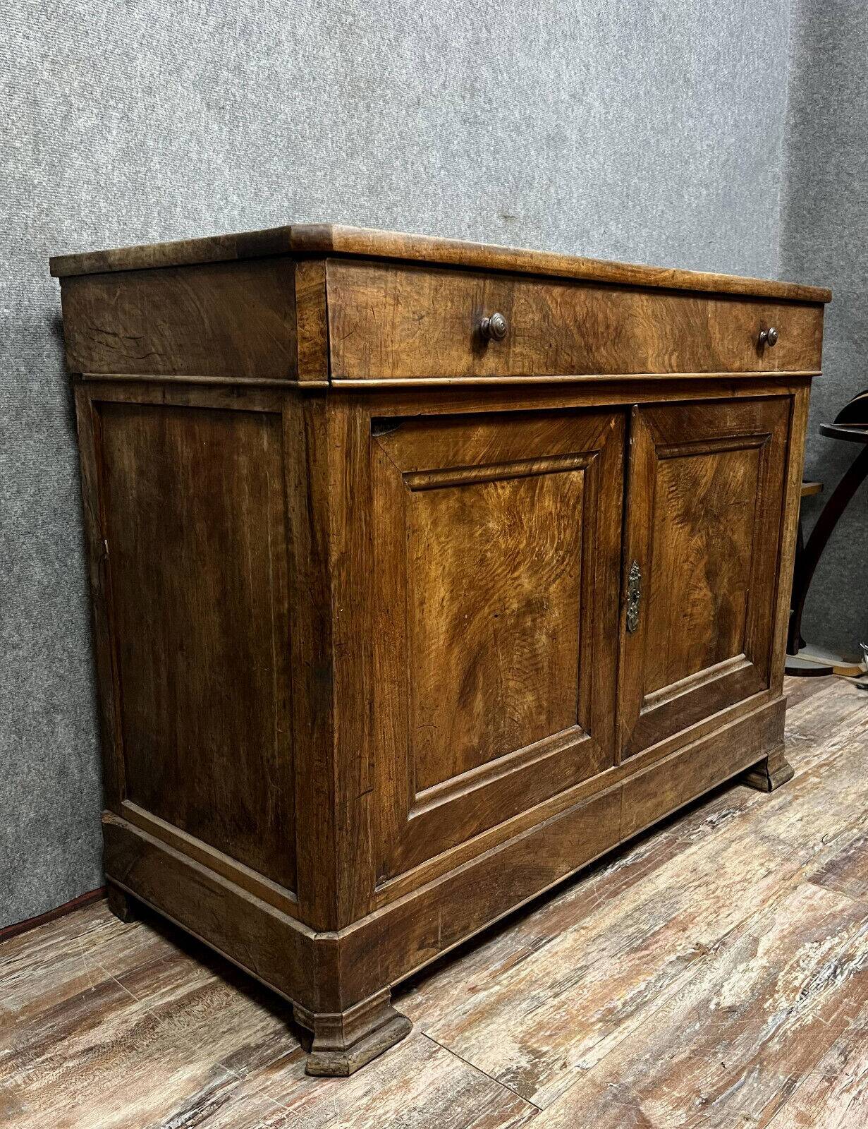 Directoire period sideboard in walnut circa 1820