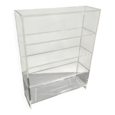 A storage unit in plexiglass.