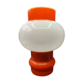 Table lamp space age opalescent glass