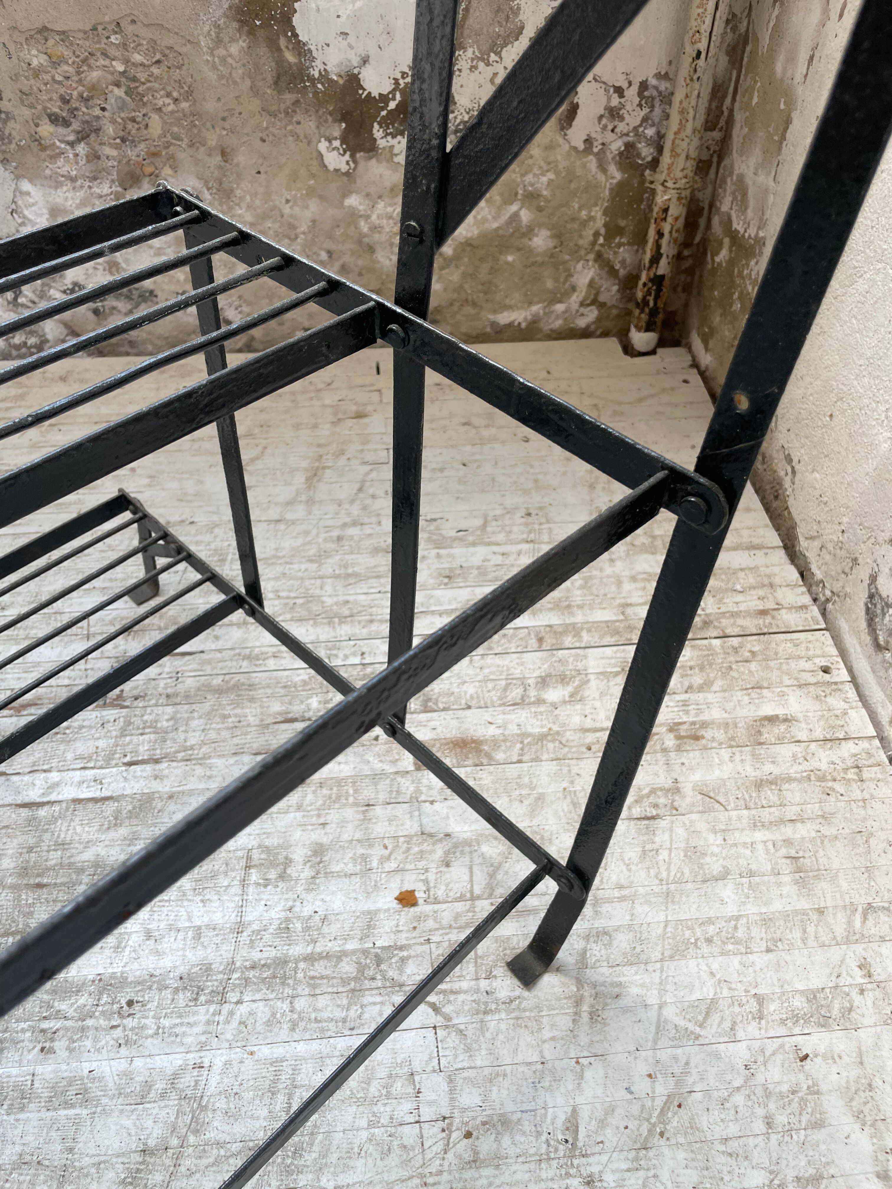 Plant holder florist metal staircase