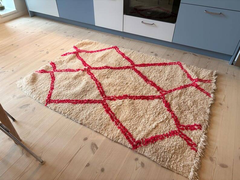 Handmade Berber rug 250cm×150cm