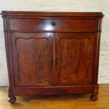 Low antique 19th century mahogany buffet