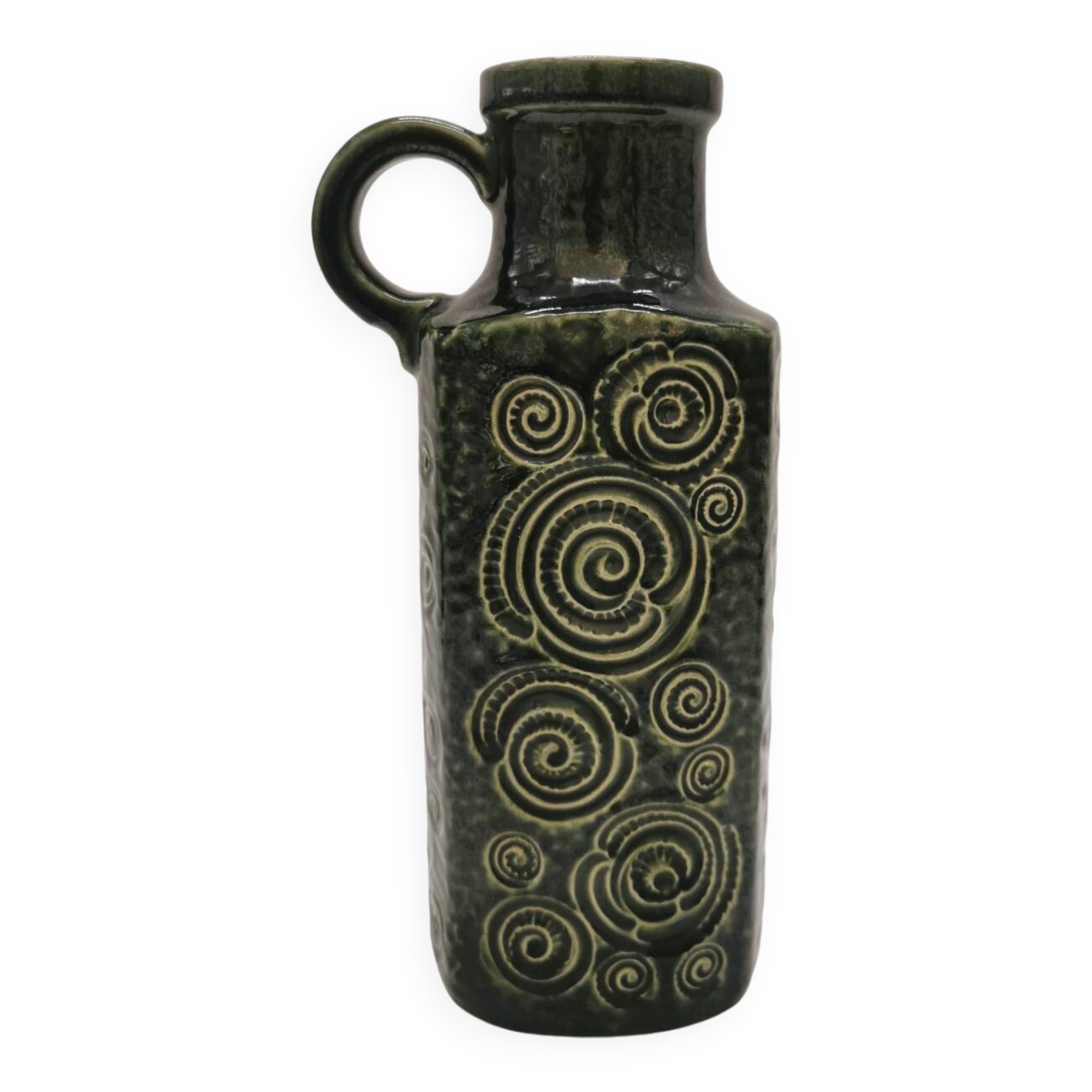 Large vintage ceramic vase Scheurich 70's