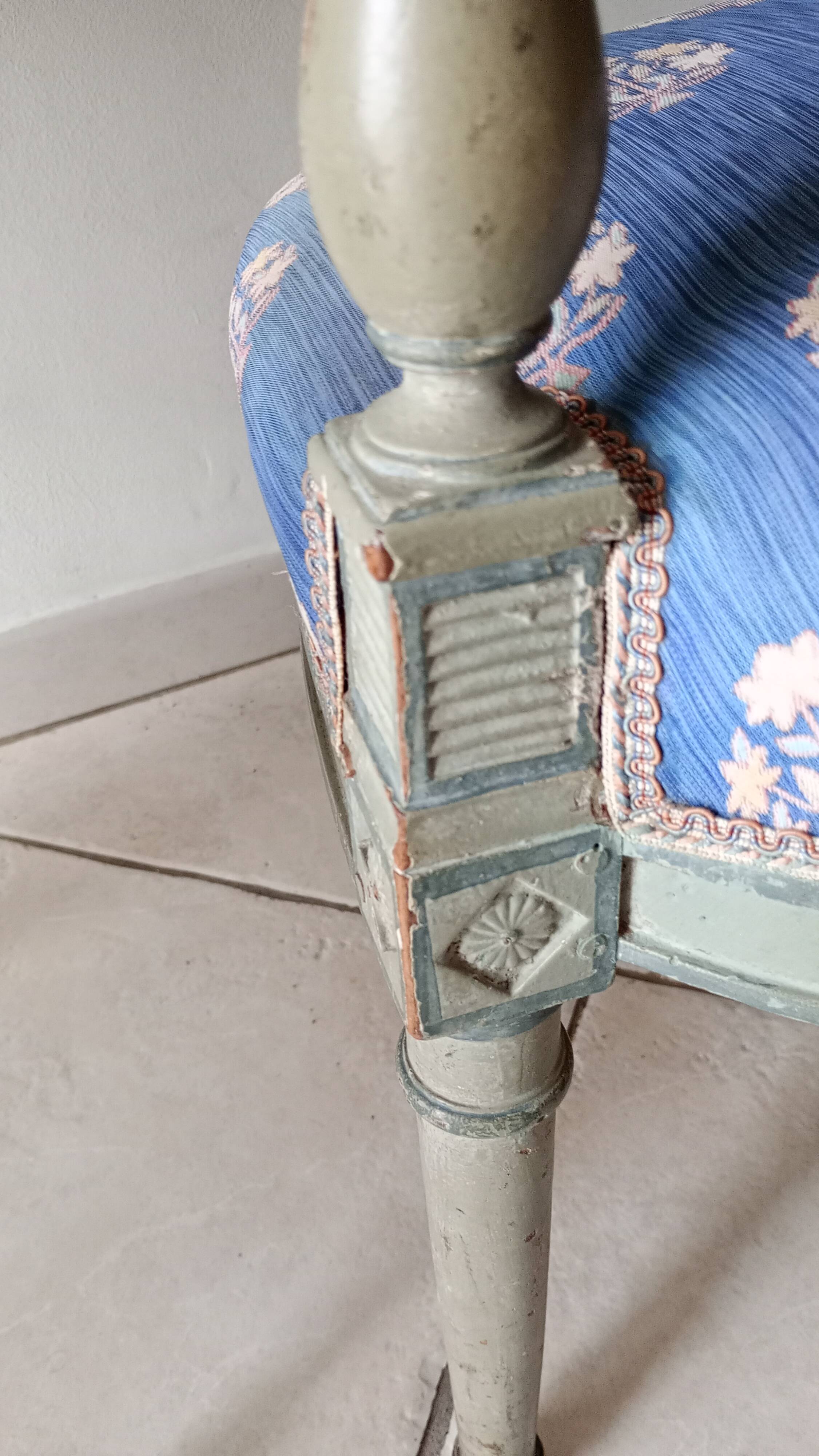 pair of Directoire armchairs