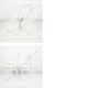 Paire de chaises bistrot vintage bois courbé, style café viennois classique